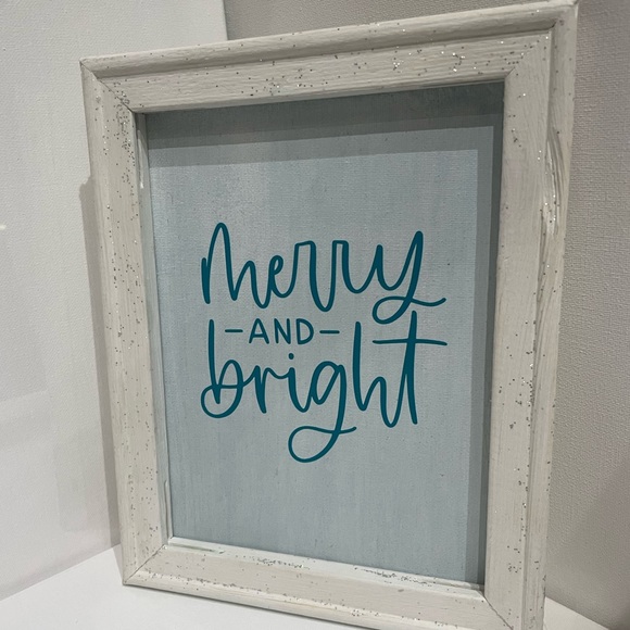 Merry & Bright Sign - Picture 2 of 4
